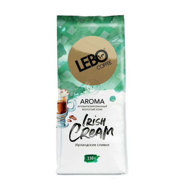 Кофе LEBO Arabica Irish Cream 150г. молотый